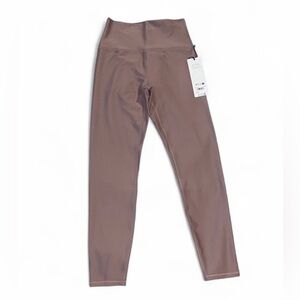 ALO Yoga Mauve-Taupe High-Waist Leggings